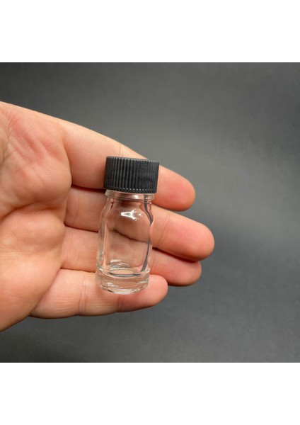 Şeffaf - Mavi - Yeşil Cam Şişe 5 ml , 5 cc Kapaklı Cam Şişe , Saydam Cam Şişe x 10 Adet fiyatları