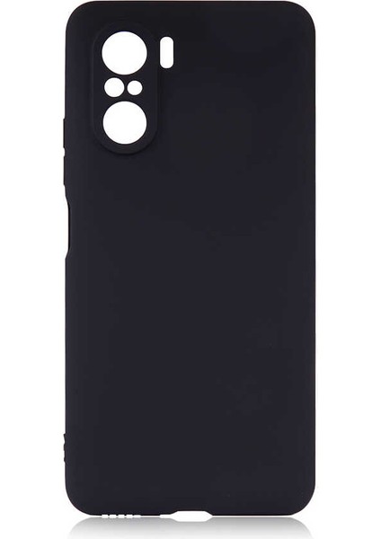 Xiaomi Mi 11i Kılıf Zore Premier Silikon Kapak-Siyah