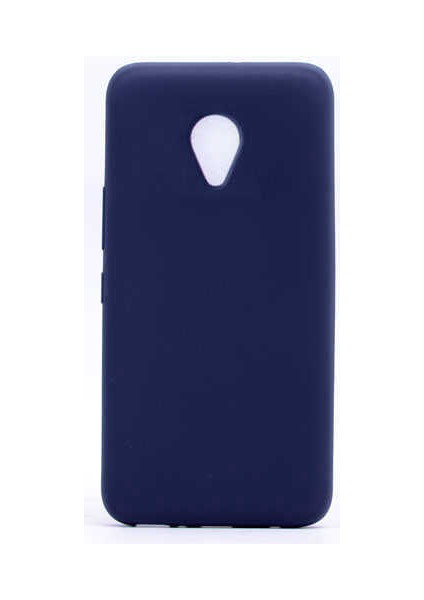 Meizu M5S Kılıf Premier Silikon Kapak - Lacivert