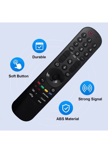MR23GA AKB76043102 Lg Tv 86QNED80 Için Uzaktan Değiştirin (Yurt Dışından) modelleri