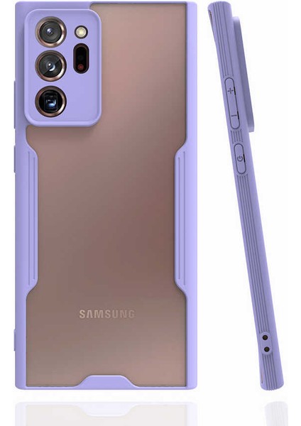 Samsung Galaxy Note 20 Ultra Kılıf Parfe Kapak - Mor