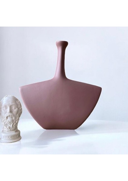 El Yapımı | Dekoratif Seramik Vazo 30 x 30 cm