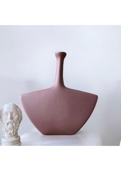 El Yapımı | Dekoratif Seramik Vazo 30 x 30 cm