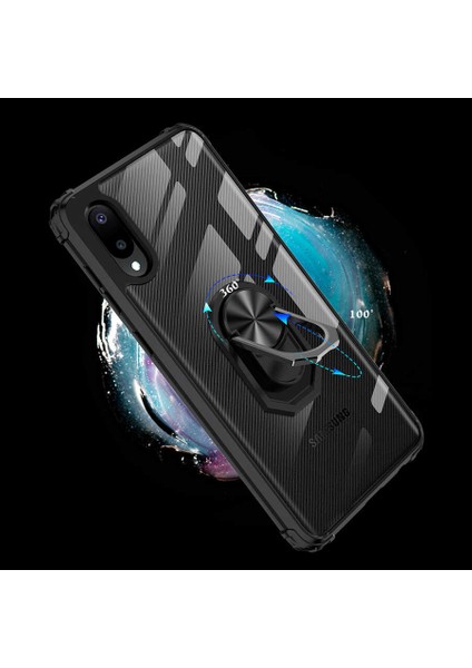 Galaxy A02 Kılıf Mola Kapak-Siyah