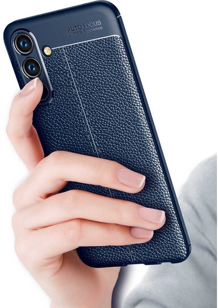 ZORE Galaxy A04S Kılıf Niss Silikon Kapak-Lacivert