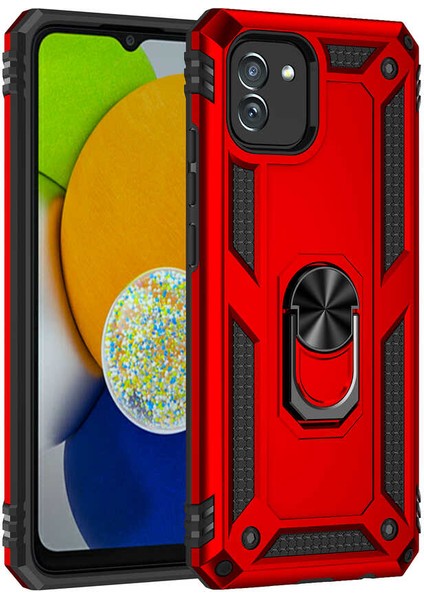 Galaxy A03 Kılıf Vega Kapak-Siyah