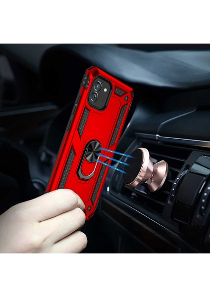Galaxy A03 Kılıf Vega Kapak-Siyah