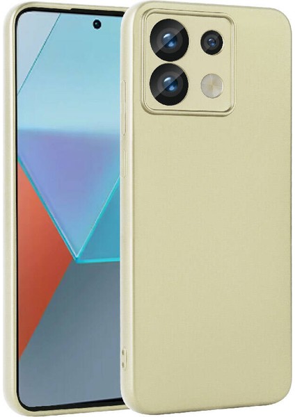 Xiaomi Redmi Note 13 Pro 5g Kılıf Premier Silikon Kapak-Gold