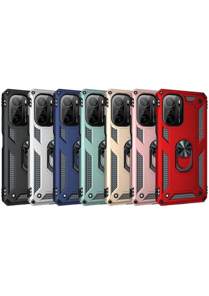 ZORE Xiaomi Redmi K40 Kılıf Vega Kapak-Mavi