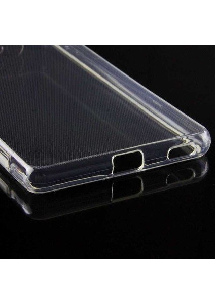 ZORE Sony Xperia M5 Kılıf Süper Silikon Kapak-Renksiz