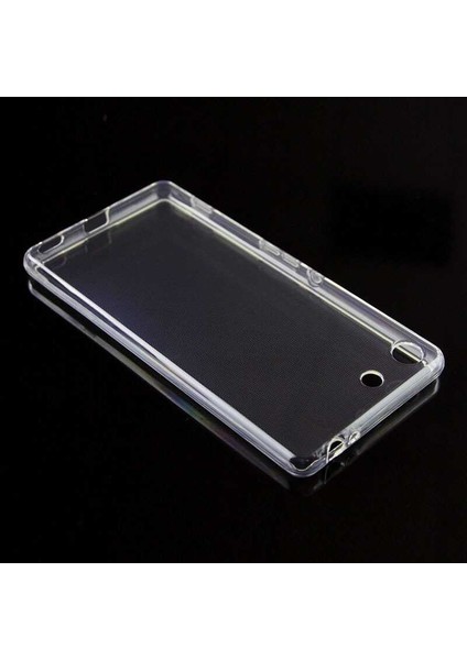 ZORE Sony Xperia M5 Kılıf Süper Silikon Kapak-Renksiz