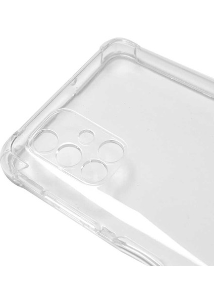 Galaxy M51 Kılıf Kamera Korumalı Nitro Anti Shock Silikon-Renksiz