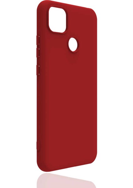 Xiaomi Redmi 9c Kılıf Biye Silikon-Kırmızı