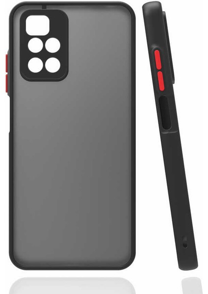 Xiaomi Redmi 10 Kılıf Hux Kapak-Siyah