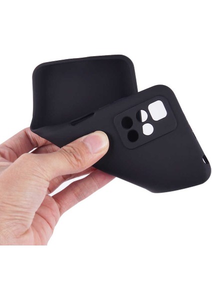 ZORE Xiaomi Redmi 10 Kılıf Premier Silikon Kapak-Siyah