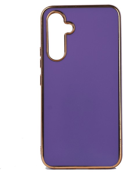 ZORE Galaxy A14 Kılıf Bark Kapak-Derin Mor