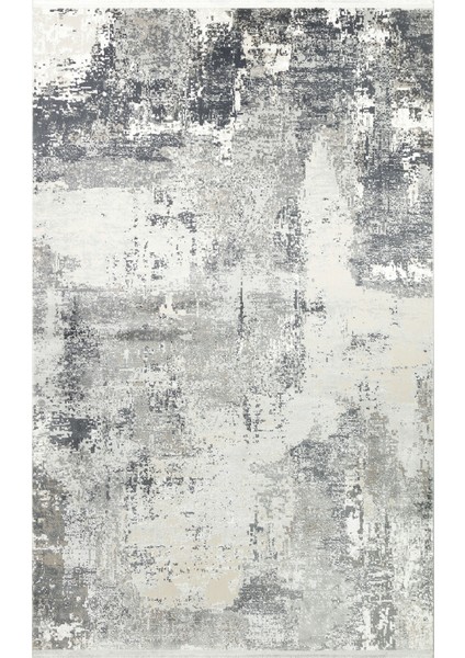Marble Serisi Modern Desenli Salon Oturma Odası Koridor Antre Şık Halı 04 Grey Antrasıt