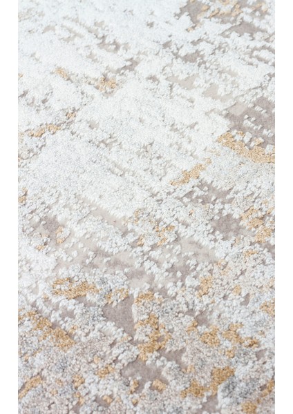 Marble Serisi Modern Desenli Salon Oturma Odası Koridor Antre Şık Halı 08 Cream Beıge