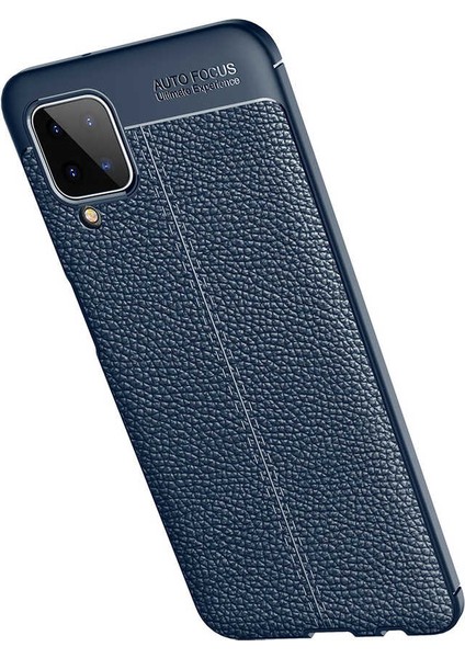 Galaxy M12 Kılıf Niss Silikon Kapak-Lacivert