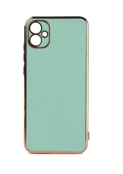 Galaxy A04E Kılıf Bark Kapak-Açık Yeşil