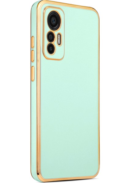 ZORE Xiaomi Xiaomi 12 Lite Kılıf Bark Kapak-Açık Yeşil