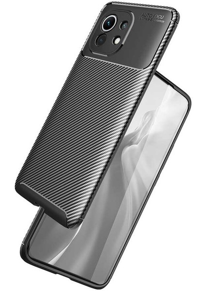Xiaomi Mi 11 Kılıf Negro Silikon Kapak-Lacivert