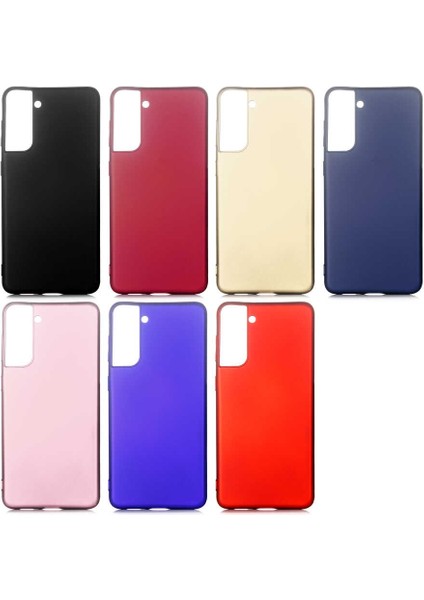 Galaxy S21 Kılıf Premier Silikon Kapak-Gold