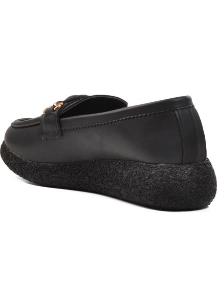 261152 Siyah Cilt Kadın Günlük Ayakkabı fırsatları