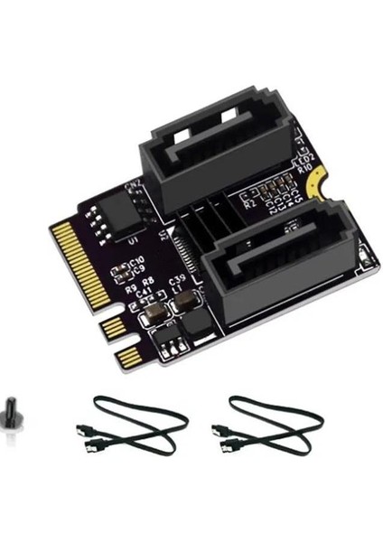 M.2 Key A+E To Sata3.0 Expansion Wifi Port Çevirici Çoklayıcı Adaptör