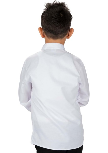 Düz Renk Erkek Çocuk Gömlek MNK0575 fiyatları