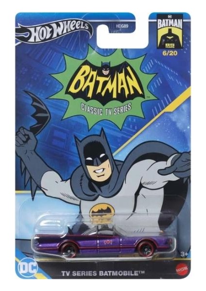 Batman Classic Tv Series Batmobile HRW21-LA10