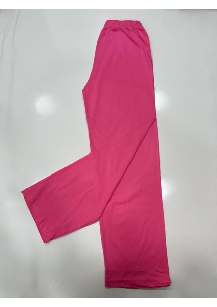 Kız Çocuk Pembe Düz Pijama Altı