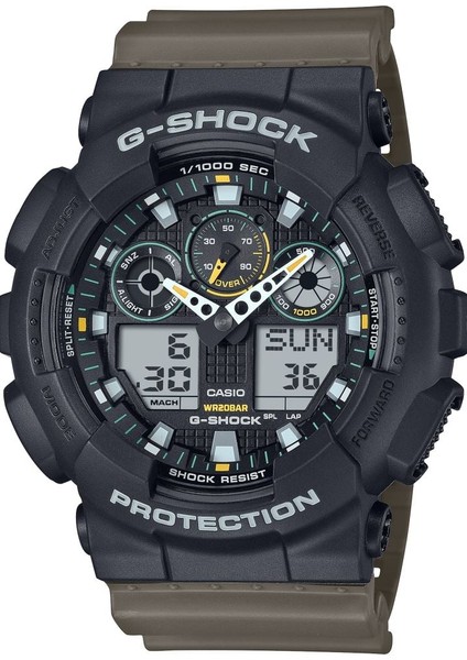 G-Shock GA-100TU-1A3DR Erkek Kol Saati