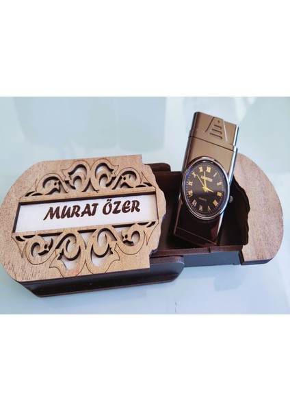 Çakmak Kişiye Özel Isim Yazılı ve Mdf Tasarım Kutulu NO:185 modelleri