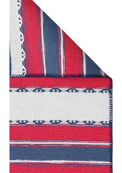 Maya Craft %100 Naturel Pamuk Yıkanabilir Çift Taraflı Oturma Odası Mutfak Koridor Modern Kilim 5rdn