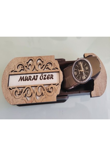Çakmak Kişiye Özel Isim Yazılı ve Mdf Tasarım Kutulu NO:186