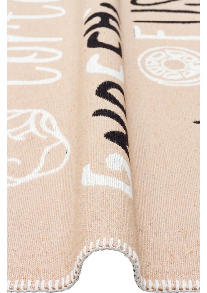Maya Neo %100 Naturel Pamuk Yıkanabilir Çift Taraflı Oturma Odası Mutfak Koridor Modern Kilim 4bgwh