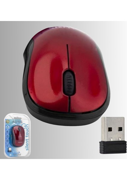 Silent Kablosuz Bağlantılı 1600 Dpı Yazılımsız Optik Mouse