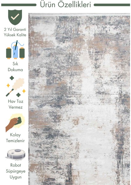 Elegant Özel Işıltılı Yüksek Kaliteli Sık Dokuma Salon Oturma Odası Koridor Modern Halı 05 Stone