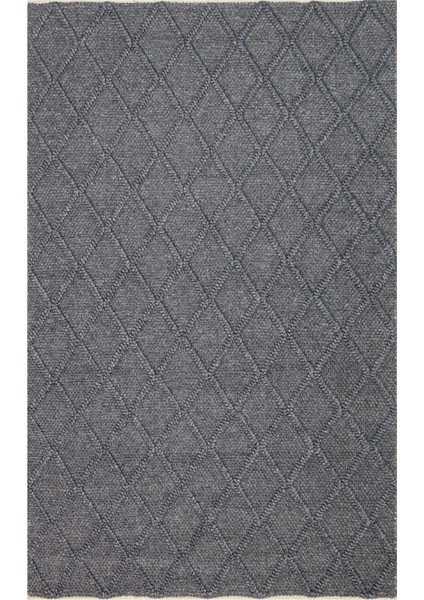 Woolstar %100 Naturel Kazak Desenli Salon Oturma Odası Koridor Antre El Dokuma Örgü Halı Dıamondant