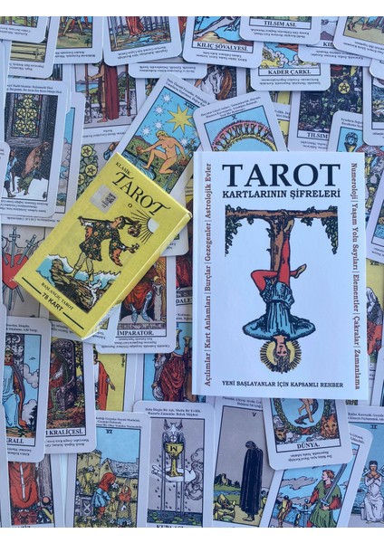 Açıklamalı Rider Waite Tarot Destesi ve Tarot Katlarının Şifreleri Yeni Başlayanlar Kapsamlı Kitap