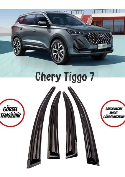 Chery Tiggo 7 Cam Rüzgarlığı 4-Lü Takım