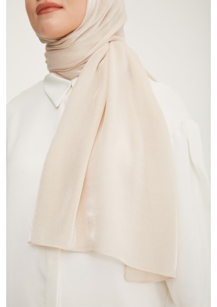 Trend Pearly Şal - 1 - Bej 23006