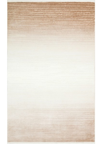 Pasific Serisi Eskitme Desenli Salon Oturma Odası Koridor Antre Modern Halı 16 Cream Vızon Xw