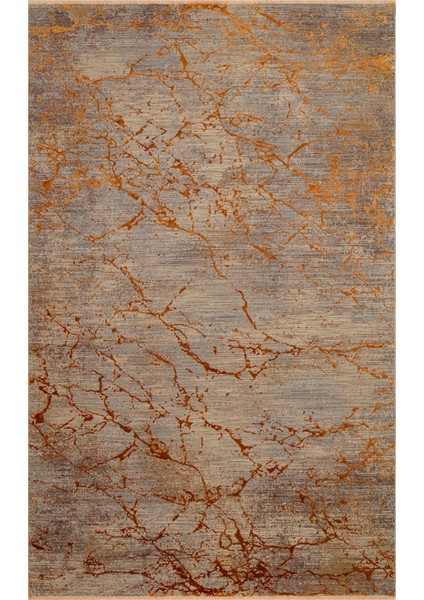 Göreme Serisi Yüksek Alçak Dokulu Yüksek Kaliteli Sık Dokuma Modern Salon Halısı 01 Copper