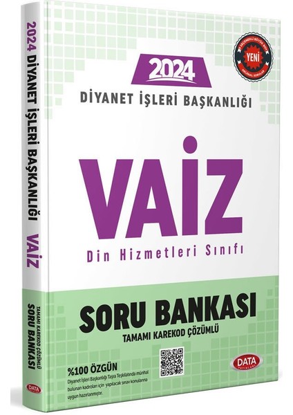 Diyanet İşleri Başkanlığı Vaiz Soru Bankası - Karekod Çözümlü