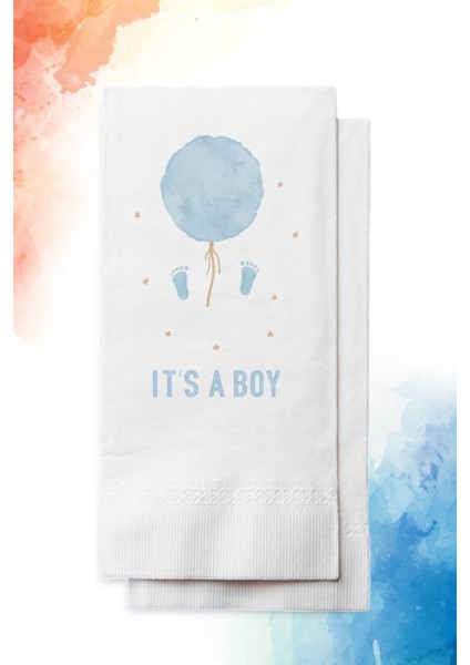 20 Adet It's A Boy Baskılı Peçete (P134-20)