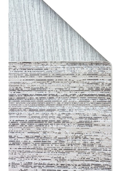 Smooth Yıkanabilir Kaymaz Parlak Oturma Odası Salon Koridor Ince Dokuma Modern Halı 101 D.grey Xw