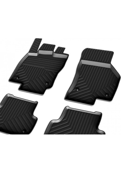 Volkswagen Golf 7 4d Havuzlu Kauçuk Paspas 2012 2020