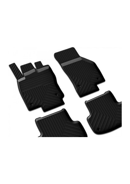 Volkswagen Golf 7 4d Havuzlu Kauçuk Paspas 2012 2020 modelleri